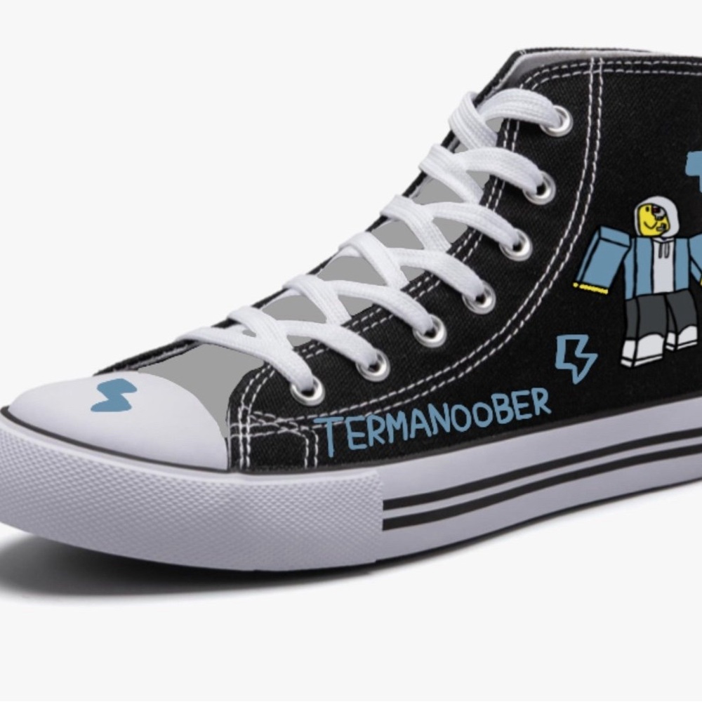 Roblox Boys High Top Sneakers Canvas